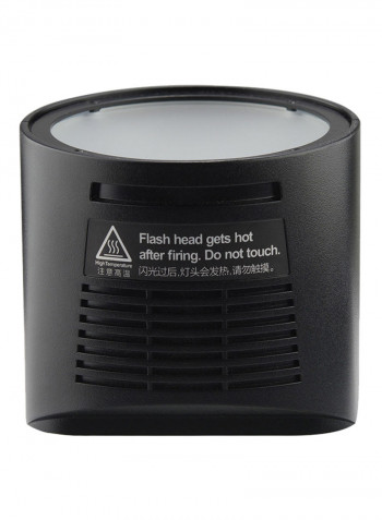 H200R  Godox Witstro Round Flash Head for AD200 TTL Pocket Flash Black