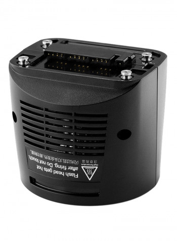 H200R  Godox Witstro Round Flash Head for AD200 TTL Pocket Flash Black
