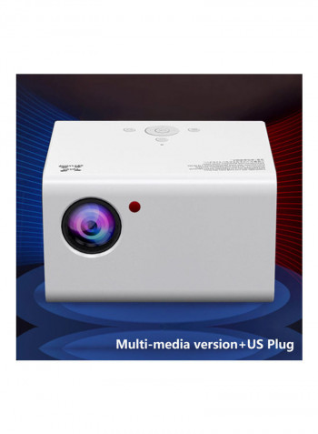 HD Home Projector PAS0760US-2 White