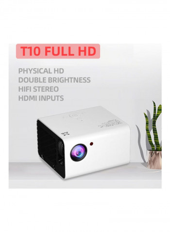 HD Home Projector PAS0760US-2 White