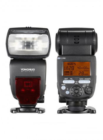 Wireless Transceiver Speedlite Flash Set 21x6.5x5centimeter black