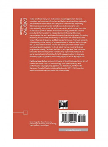 Performing Otherness Hardcover