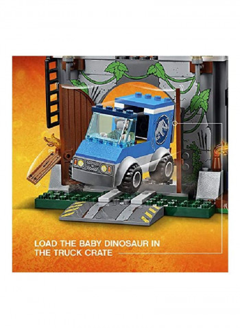 150-Piece Juniors Jurassic World T. Rex Breakout Building Set 10758