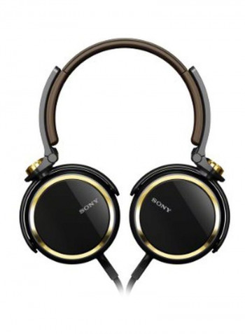 MDRXB600IP Wired On-Ear Headphone Black/Brown