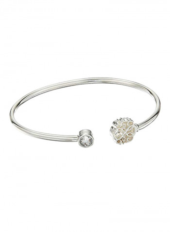 Path Of Life Sterling Silver Cuff Bracelet