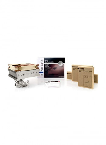 Set Of CPU Cooler And NF-A14 PWM Brown