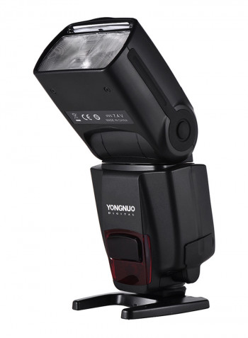 Wireless Master Slave Flash Speedlite GN58 Ultrafast Charging Recycle System Supports USB Firmware Upgrade Black/Orange/White