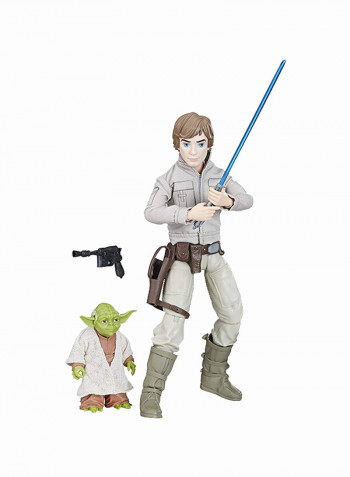 Forces Of Destiny Luke Skywalker And Yoda Luke Posable Action Figure
