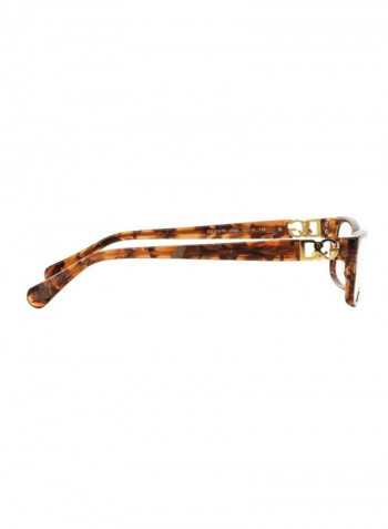 Women's Rectangular Eyeglass Frame - Lens Size: 53 mm