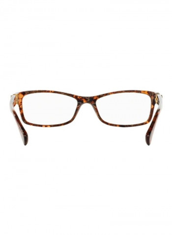 Women's Rectangular Eyeglass Frame - Lens Size: 53 mm