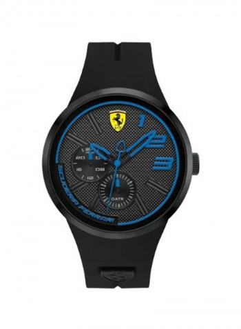 Men's Rubber Analog Wrist Watch 830395