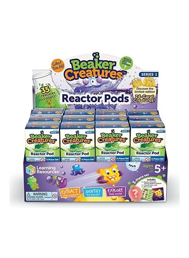 Pack Of 24 Beaker Creatures Reactor Pods