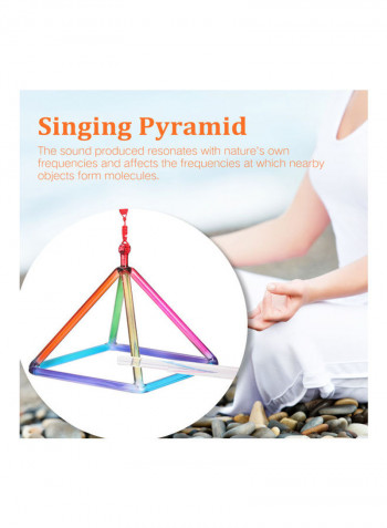 Crystal Material Singing Pyramid