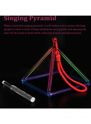 Crystal Material Singing Pyramid