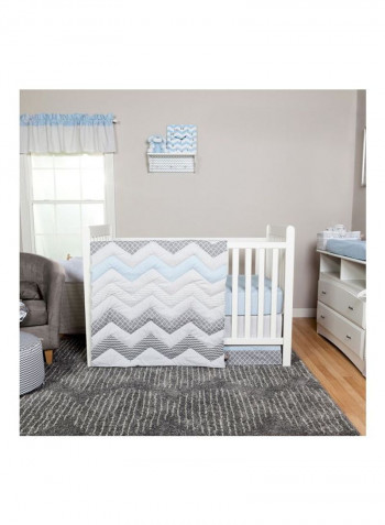 3-Piece Cotton Candy Crib Bedding Set