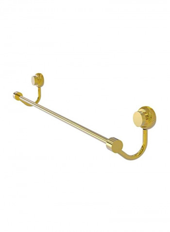 Venus Collection Twist Accent Towel Bar Gold 30inch