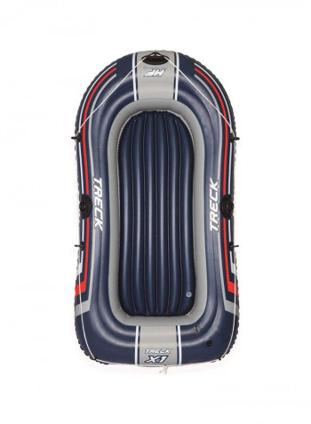 4-Piece Hydro Force Treck X2 Inflatable Raft Set 234x25x135centimeter
