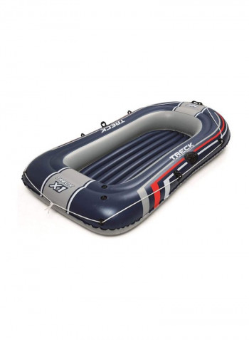 4-Piece Hydro Force Treck X2 Inflatable Raft Set 234x25x135centimeter