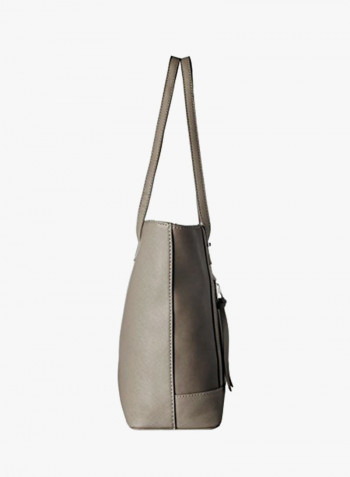 Polyester Blend Handbag LWHB02107GREY Grey