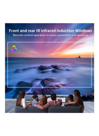 T10 Full HD LED Home Projector PAS0760EU-2 White/Black