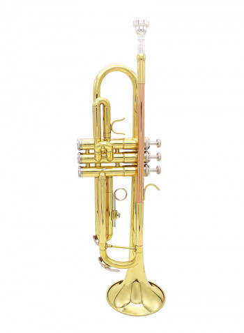 Trumpet Bb Flat Brass Wind Instrument