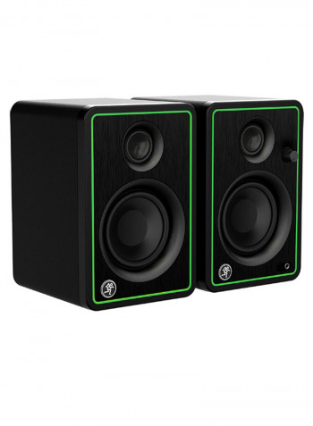2-Piece Multimedia Speaker Set With Bluetooth CR3-XBT Black