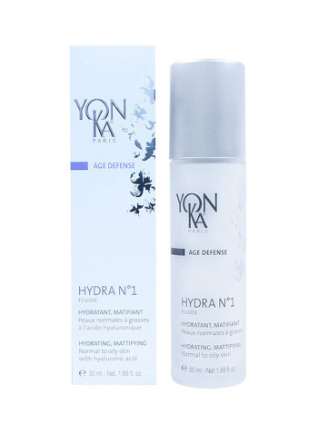Age Defense Hydra No1 Fluide Hydratante Facial Treatment 1.7ounce