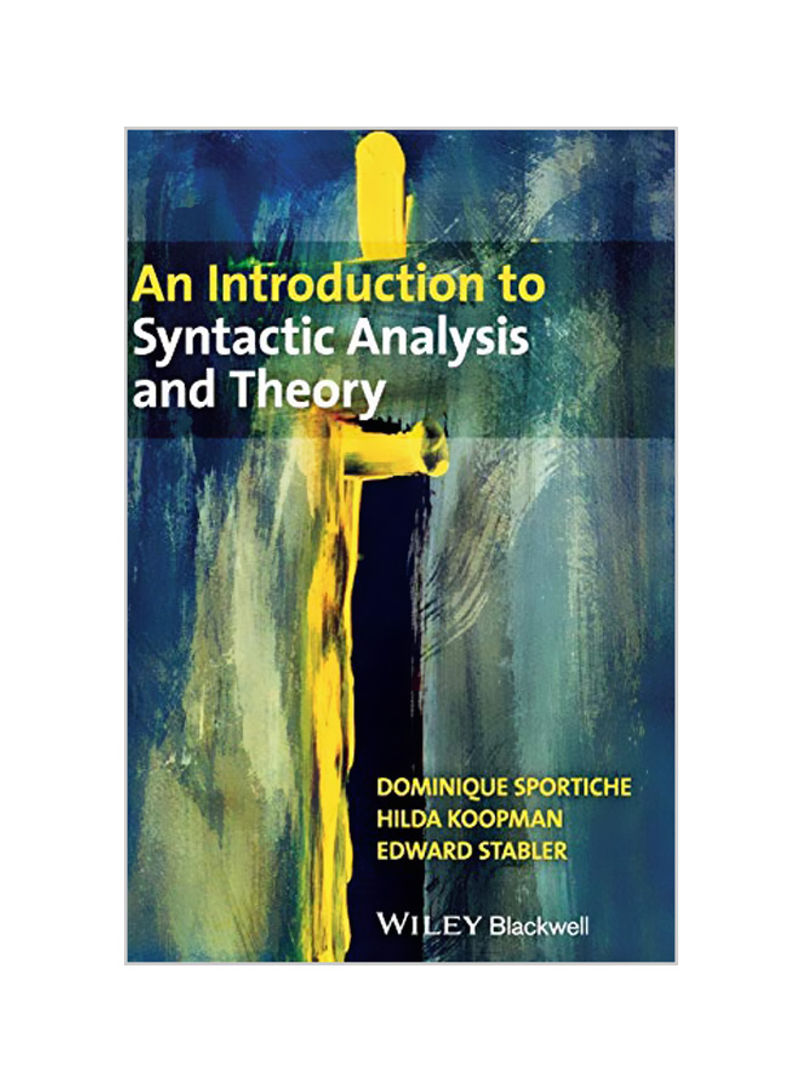An Introduction to Syntactic Analysis and Theory Hardcover