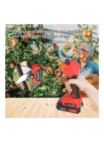 Cordless Electric Pruning Shear Set Multicolour