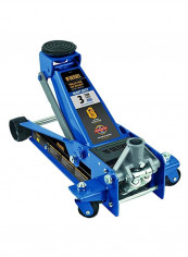 3T Quick Lift Heavy Duty Trolley Jack Blue/Grey/Black 18"inch