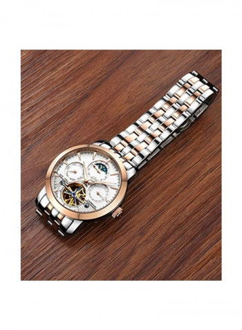 Men's Tourbillon Water Resistant  Analog Watch 8752B