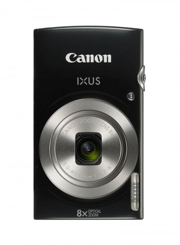 IXUS 185 Point And Shoot Camera 20MP 8x Zoom Black