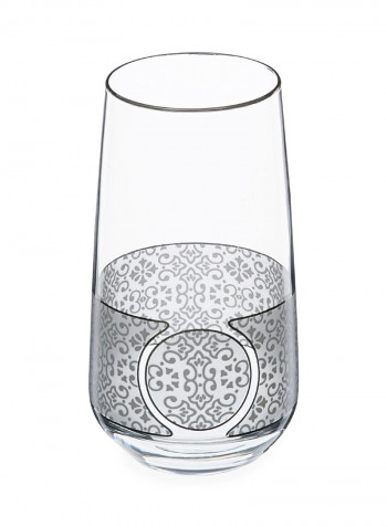 25-Piece Set With Karafe, Goblet & Juice Tumbler White