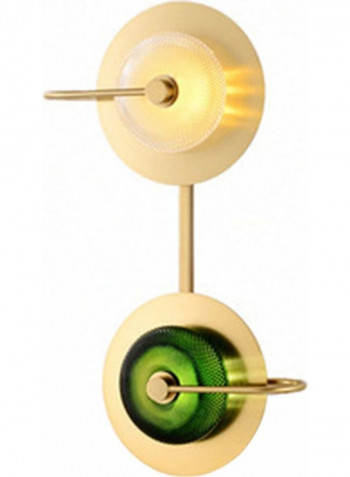 Double-Head Light Gold/Green