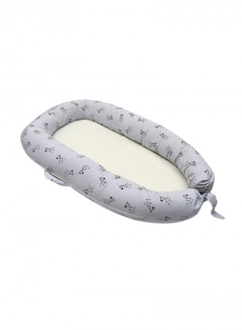 Purair Breathable Maxi Sleep Nest, 6-36M, Zebra