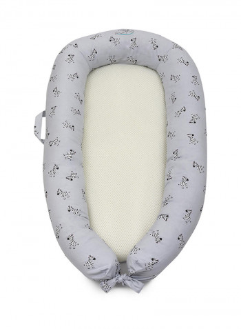 Purair Breathable Maxi Sleep Nest, 6-36M, Zebra