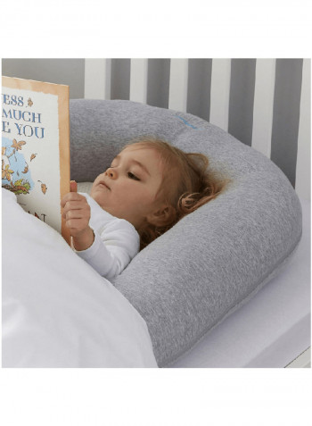 PurAir Breathable Maxi Sleep Nest, 6-36M, Marl Grey