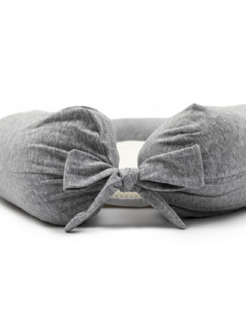 PurAir Breathable Maxi Sleep Nest, 6-36M, Marl Grey