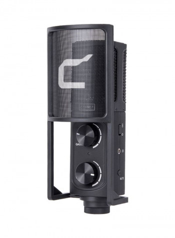 Professional Condenser Cardioid Microphone LU-D8123 Black