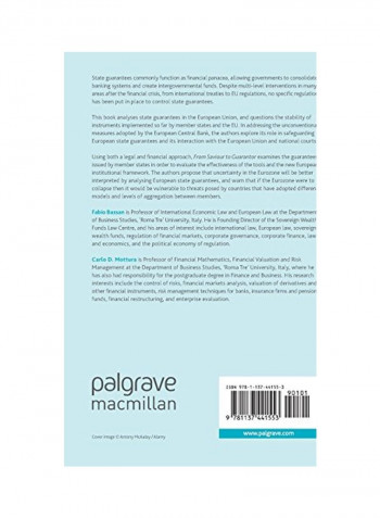 From Saviour To Guarantor Hardcover