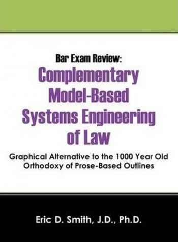 Complementary Model-Based Systems Engineering of Law Paperback English by Eric D. Smith Jd., Ph.d.