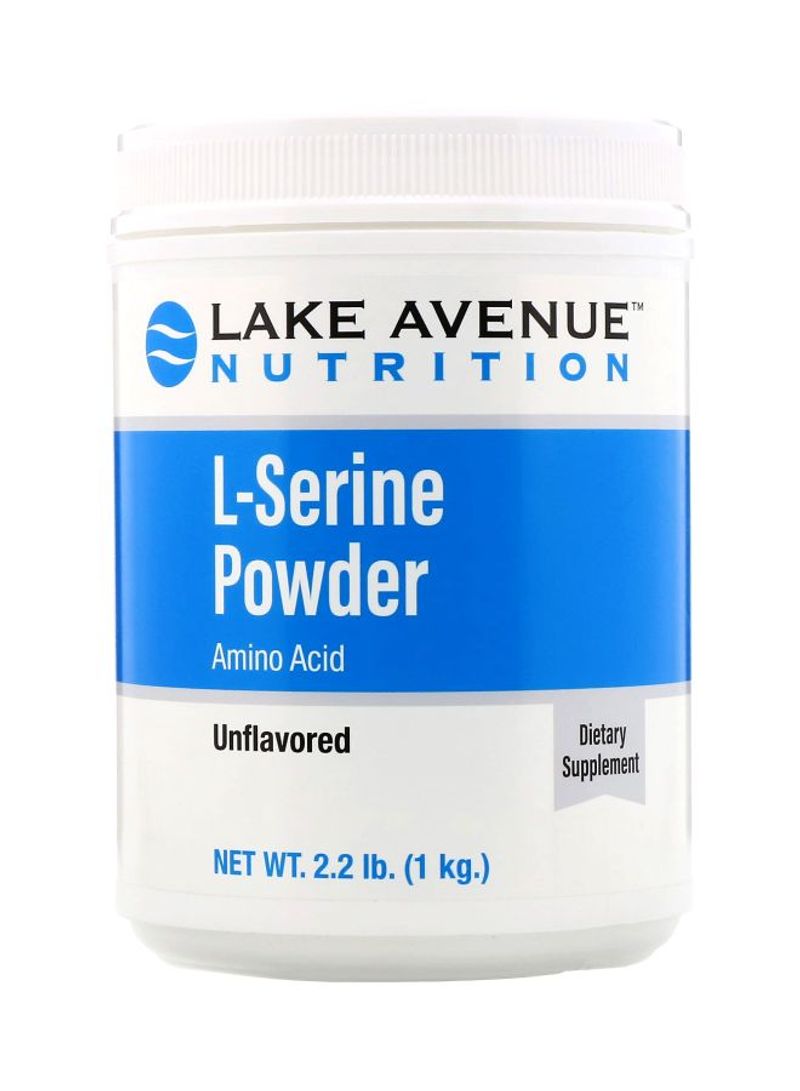 L-Serine Amino Acid Dietary Supplement