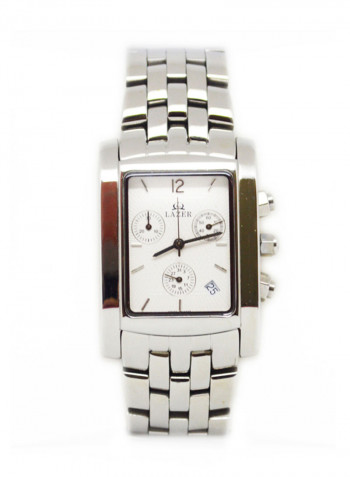 Men's Men's Stainless Steel Analog Watch 1986-STEEL-WHT