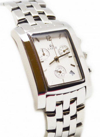 Men's Men's Stainless Steel Analog Watch 1986-STEEL-WHT