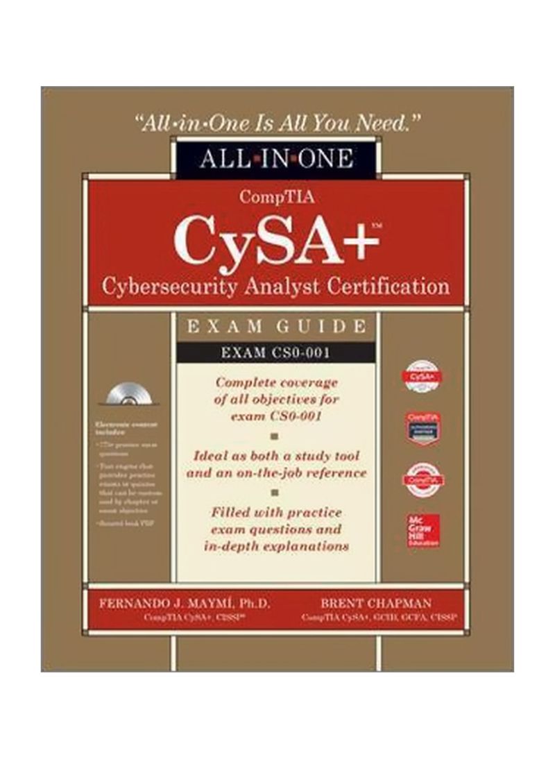 CompTIA CySA+ Cybersecurity Analyst Certification Paperback