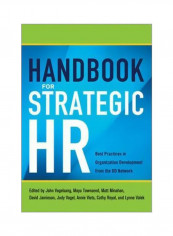 Handbook For Strategic HR: Best Practices In Organization Development From The Od Network Hardcover
