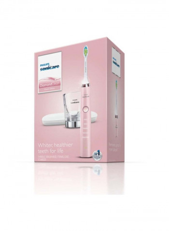 Diamond Clean Electric Toothbrush Kit Pink/White