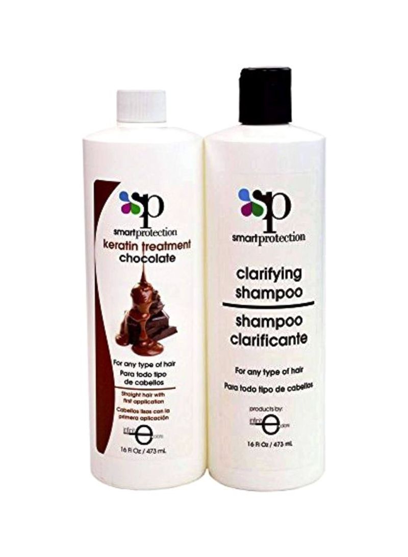 Keratin Treatment With Clarifying Shampoo 473ml