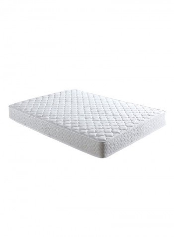 Pocketed Spring Mattress White Double
