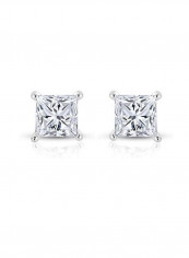 14 Ct Diamond Accent Stud Earrings